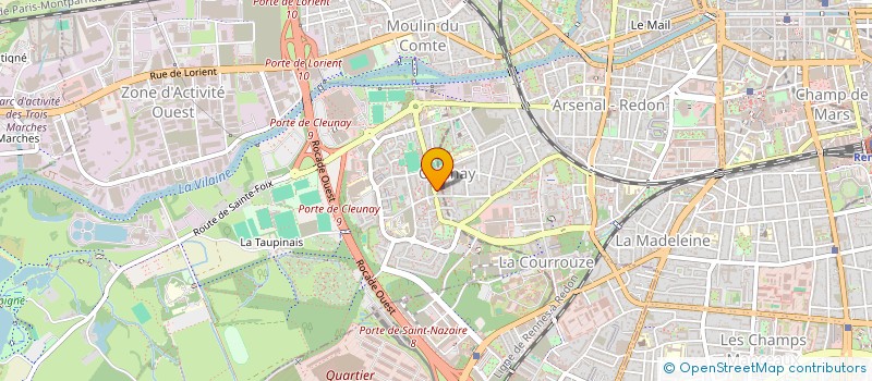 localisation de l'entreprise MONSIEUR RIAD SHAMI  RENNES