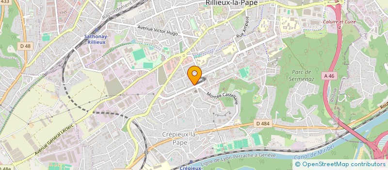 localisation de l'entreprise MONSIEUR RIAD TEFFAHA à RILLIEUX-LA-PAPE