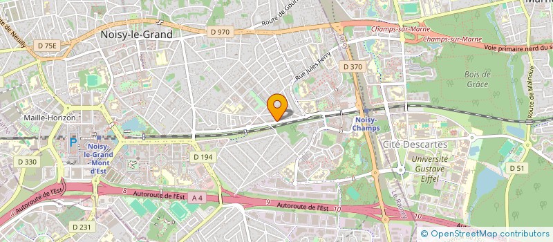 localisation de l'entreprise MONSIEUR RIAD TOUATI  NOISY-LE-GRAND