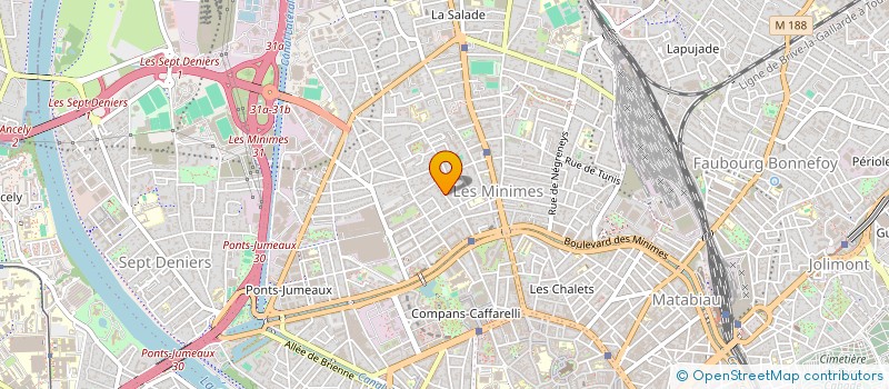 localisation de l'entreprise MONSIEUR RIAD ZYAT  TOULOUSE