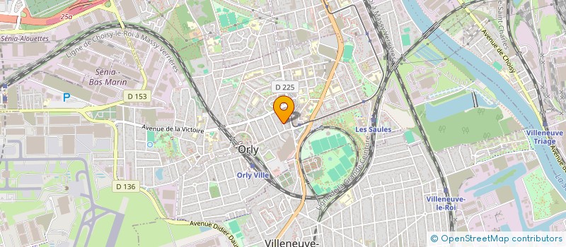 localisation de l'entreprise MONSIEUR RIADE MARZOUKI  ORLY