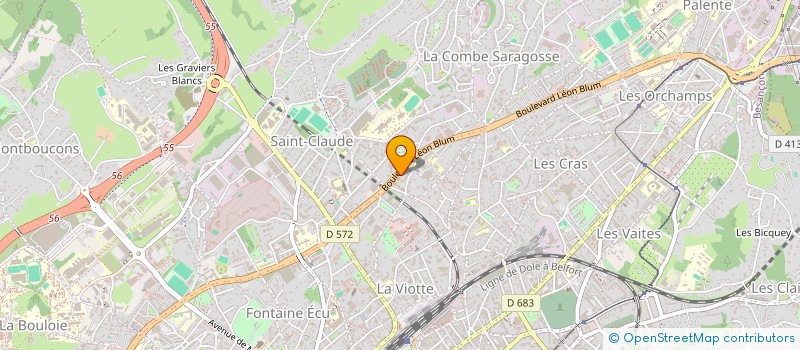 localisation de l'entreprise MONSIEUR RIADH ABICHOU à BESANCON