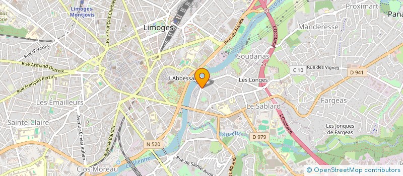 localisation de l'entreprise MONSIEUR RIADH ADJOUTI à LIMOGES