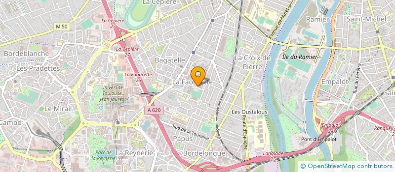 localisation de l'entreprise MONSIEUR RIADH ALLAGUI à TOULOUSE