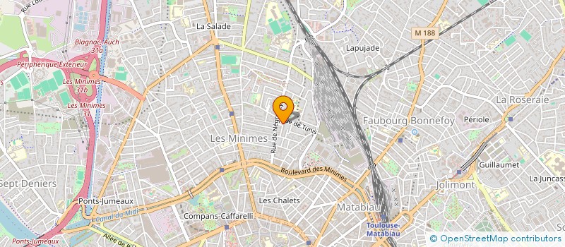 localisation de l'entreprise MONSIEUR RIADH AYARI  TOULOUSE