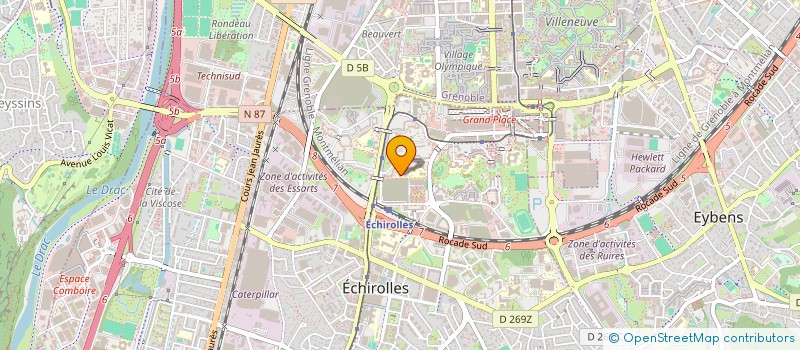 localisation de l'entreprise MONSIEUR RIADH AZOUNI à SEYSSINS