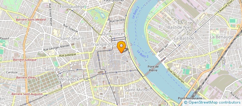 localisation de l'entreprise MONSIEUR RIADH BEN MAHMOUD  BORDEAUX