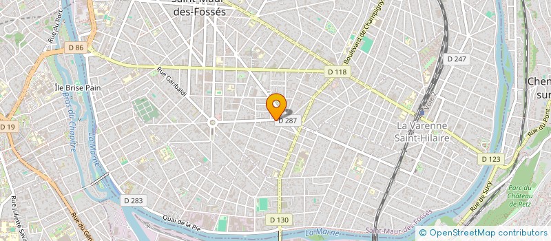 localisation de l'entreprise MONSIEUR RIADH BOURICHE à SAINT-MAUR-DES-FOSSES