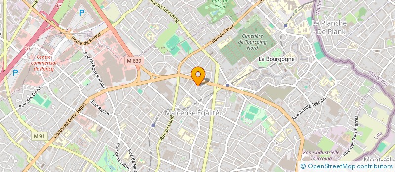 localisation de l'entreprise MONSIEUR RIADH CHANBAH  TOURCOING