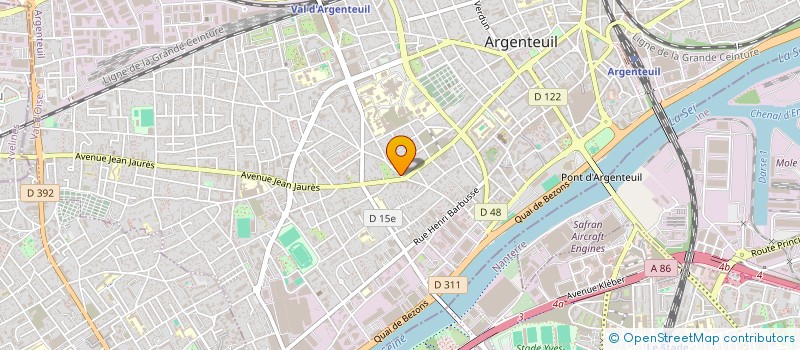 localisation de l'entreprise MONSIEUR RIADH CHELAGHA à ARGENTEUIL