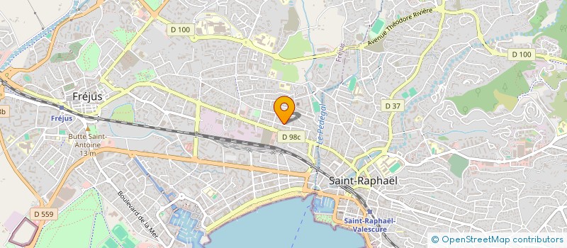 localisation de l'entreprise MONSIEUR RIADH DAOUAS à FREJUS
