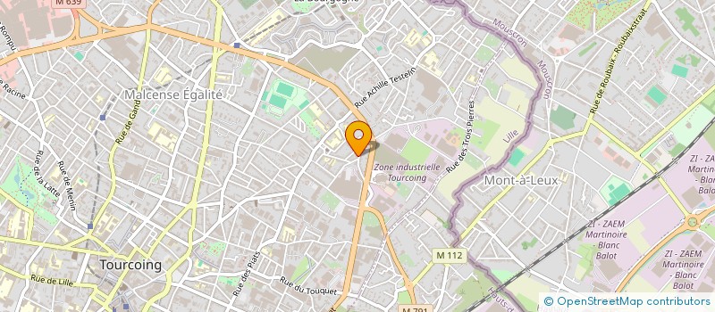 localisation de l'entreprise MONSIEUR RIADH EL FELAH à TOURCOING