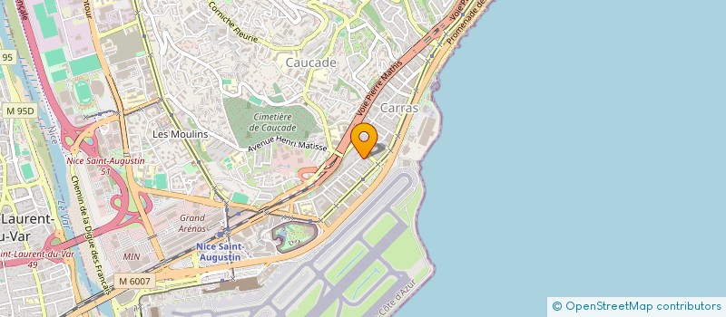 localisation de l'entreprise MONSIEUR RIADH GADER à NICE