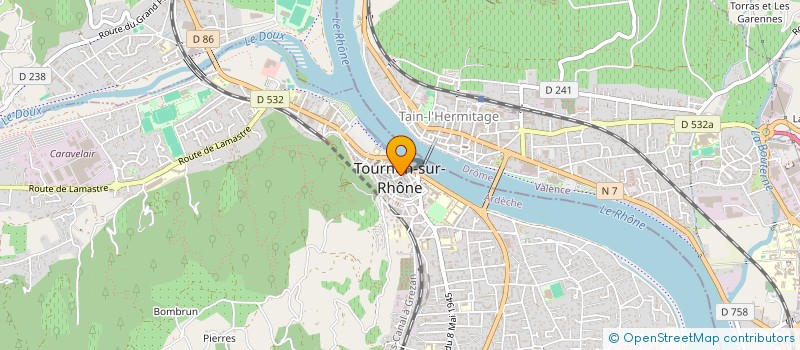 localisation de l'entreprise MONSIEUR RIADH HMAIDI à TOURNON-SUR-RHONE