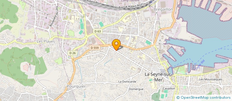 localisation de l'entreprise MONSIEUR RIADH LAHMAR à LA SEYNE-SUR-MER