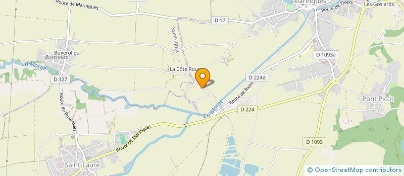 localisation de l'entreprise MONSIEUR RIADH MADHKOUR  MARINGUES