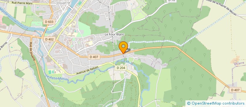 localisation de l'entreprise MONSIEUR RIADH MAHDAOUI  JOUARRE