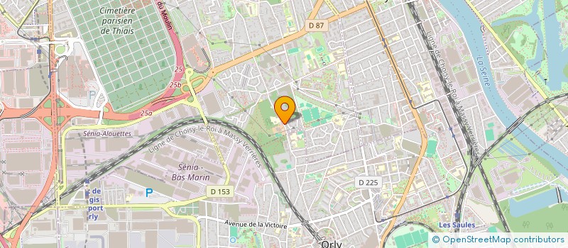 localisation de l'entreprise MONSIEUR RIADH MESSAI  THIAIS