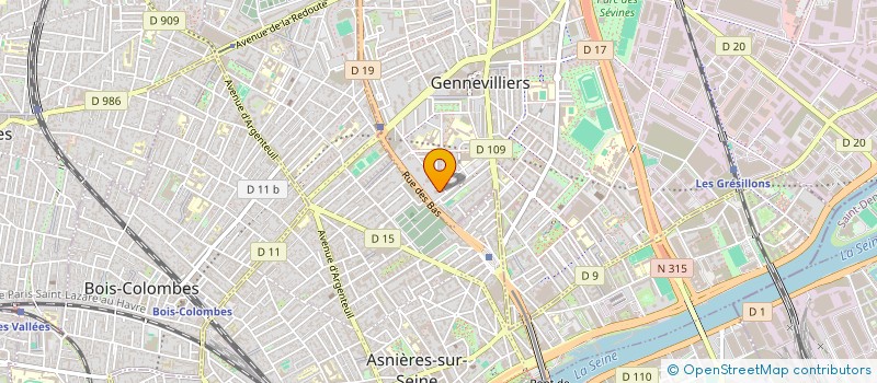 localisation de l'entreprise MONSIEUR RIADH MHALLA à GENNEVILLIERS