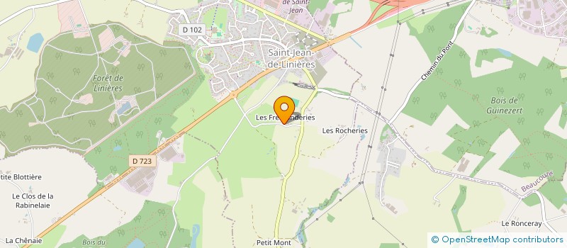 localisation de l'entreprise MONSIEUR RIADH REMILI à SAINT-LEGER-DE-LINIERES