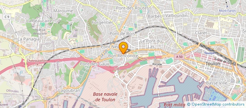 localisation de l'entreprise MONSIEUR RIADH SAYARI  TOULON