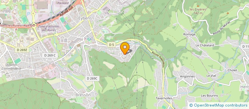 localisation de l'entreprise MONSIEUR RIADH SYOUDI  EYBENS