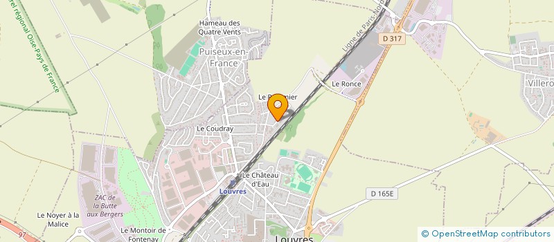 localisation de l'entreprise MONSIEUR RIADH TAYARI à LOUVRES