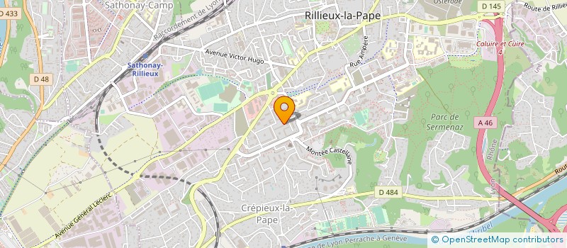 localisation de l'entreprise MONSIEUR RIADH YAHIA  RILLIEUX-LA-PAPE