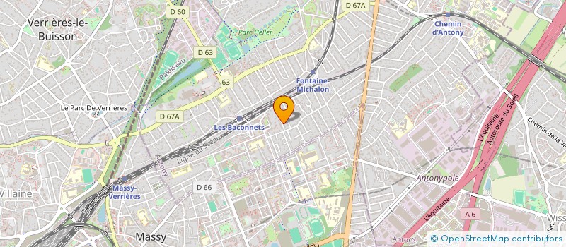 localisation de l'entreprise MONSIEUR RIAHI LOURIZ à ANTONY