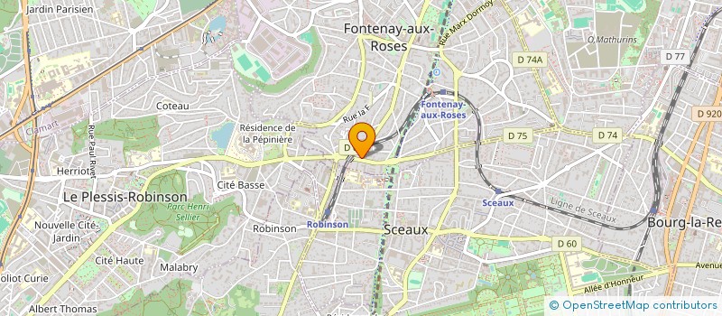 localisation de l'entreprise MONSIEUR RIAMBAO RAVALOMANANA à FONTENAY-AUX-ROSES