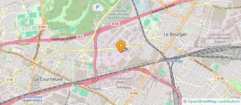 localisation de l'entreprise MONSIEUR RIAN RAMI à LA COURNEUVE