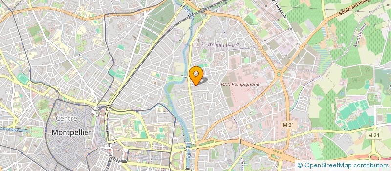 localisation de l'entreprise MONSIEUR RIANA RAMANANKASAINA à MONTPELLIER