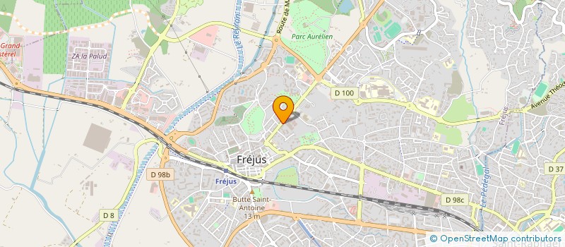 localisation de l'entreprise MONSIEUR RIANE BOUTELDJA à FREJUS