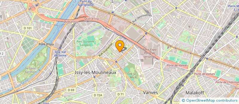 localisation de l'entreprise MONSIEUR RIAZ DJAFFAR à ISSY-LES-MOULINEAUX