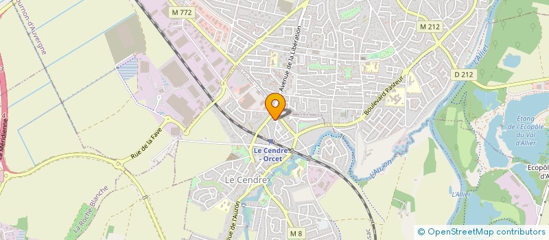 localisation de l'entreprise MONSIEUR RIC CARDILLO  LE CENDRE