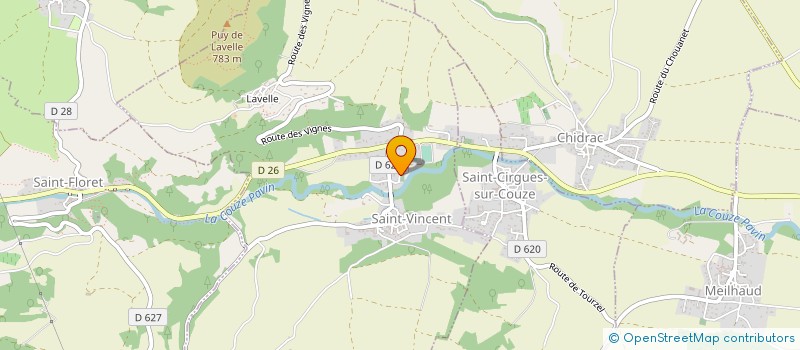 localisation de l'entreprise MONSIEUR RIC GARGOWITCH  MEILHAUD