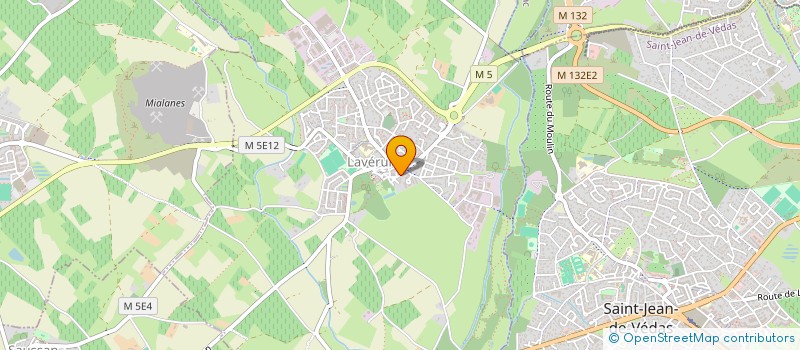 localisation de l'entreprise MONSIEUR RICARD ALIAGA à LAVERUNE