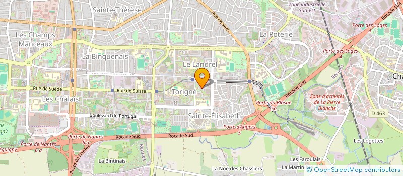 localisation de l'entreprise MONSIEUR RICARDO ALEIXO  RENNES