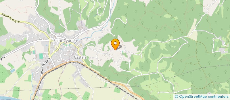 localisation de l'entreprise MONSIEUR RICARDO ALMEIDA SALVADOR  CASTELS ET BEZENAC