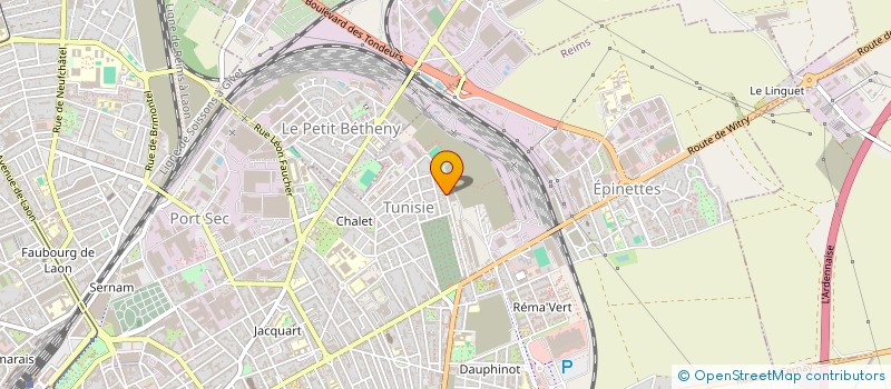 localisation de l'entreprise MONSIEUR RICARDO AMOETANG  REIMS