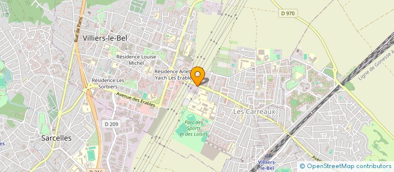 localisation de l'entreprise MONSIEUR RICARDO BOISSEAU  ARNOUVILLE