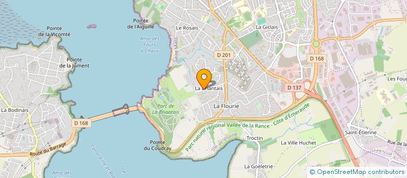 localisation de l'entreprise MONSIEUR RICARDO BOSCOLO  SAINT-MALO