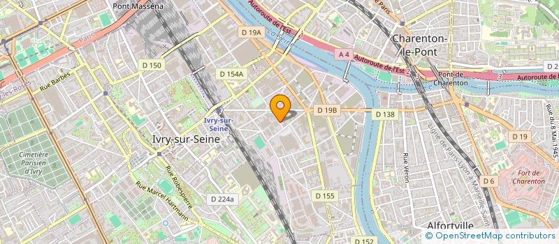 localisation de l'entreprise MONSIEUR RICARDO CARRENO TORRES  IVRY-SUR-SEINE