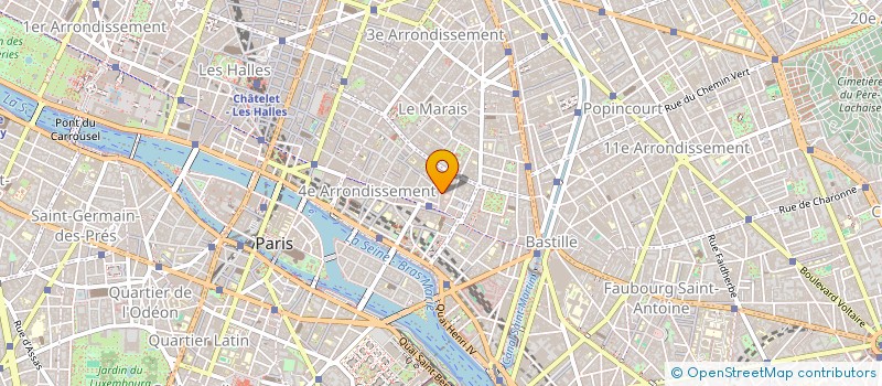 localisation de l'entreprise MONSIEUR RICARDO CRUZ  PARIS