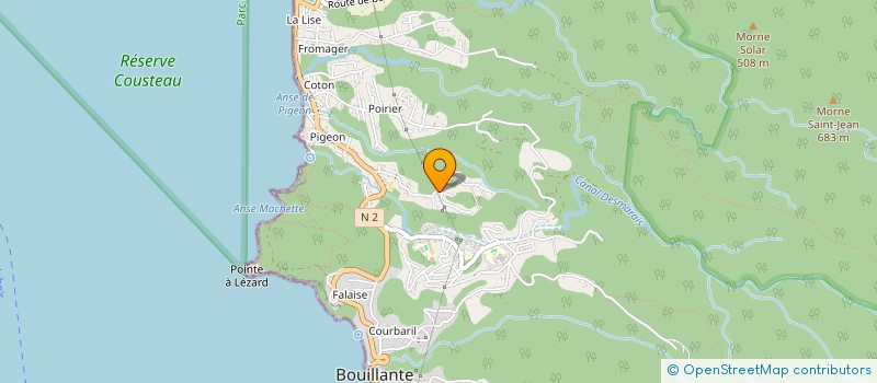 localisation de l'entreprise MONSIEUR RICARDO DA CUNHA MARTINS à BOUILLANTE