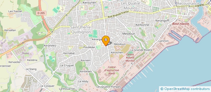 localisation de l'entreprise MONSIEUR RICARDO DA SILVA JACINTO à BREST