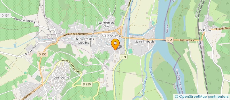 localisation de l'entreprise MONSIEUR RICARDO DANTAS  SAINT-SATUR