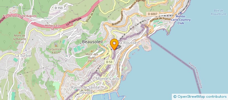 localisation de l'entreprise MONSIEUR RICARDO DE MACEDO MACHADO  BEAUSOLEIL