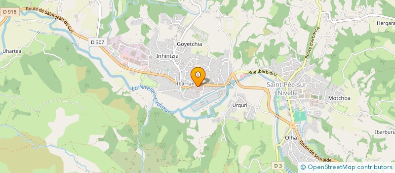 localisation de l'entreprise MONSIEUR RICARDO DIAS DA COSTA  SAINT-PEE-SUR-NIVELLE