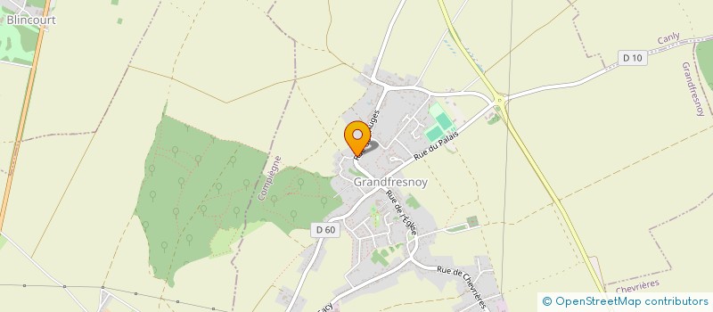 localisation de l'entreprise MONSIEUR RICARDO DIAZ DE LEON VALDOVINOS  GRANDFRESNOY